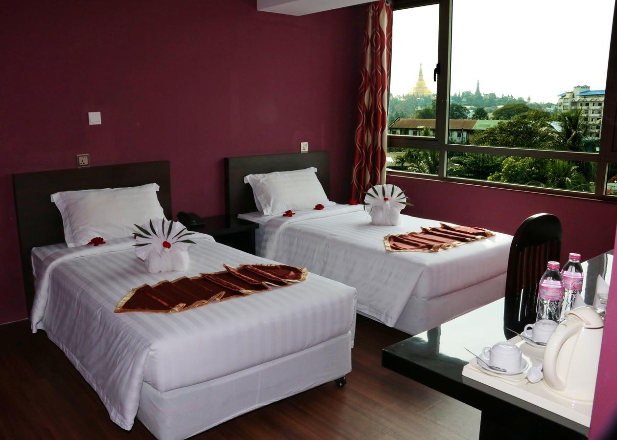 Beauty Land Hotel يانغون المظهر الخارجي الصورة